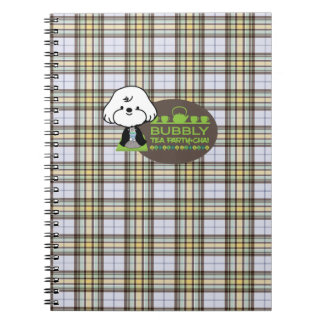 Cuaderno fiesta de té de bubbly