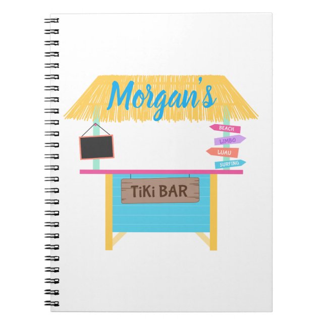 Cuaderno Fiesta de Tiki Bar (Frente)
