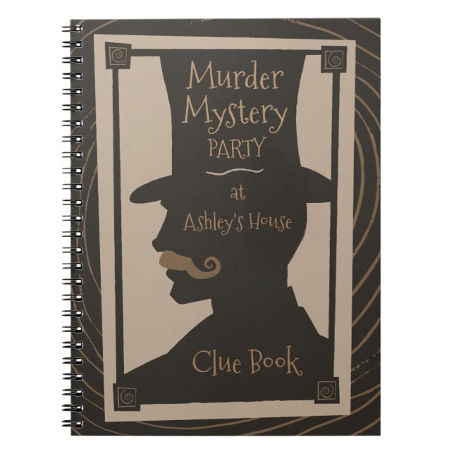 Cuaderno Fiesta del misterioso asesinato - libro de la (Frente)