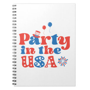 Cuaderno Fiesta en Estados Unidos
