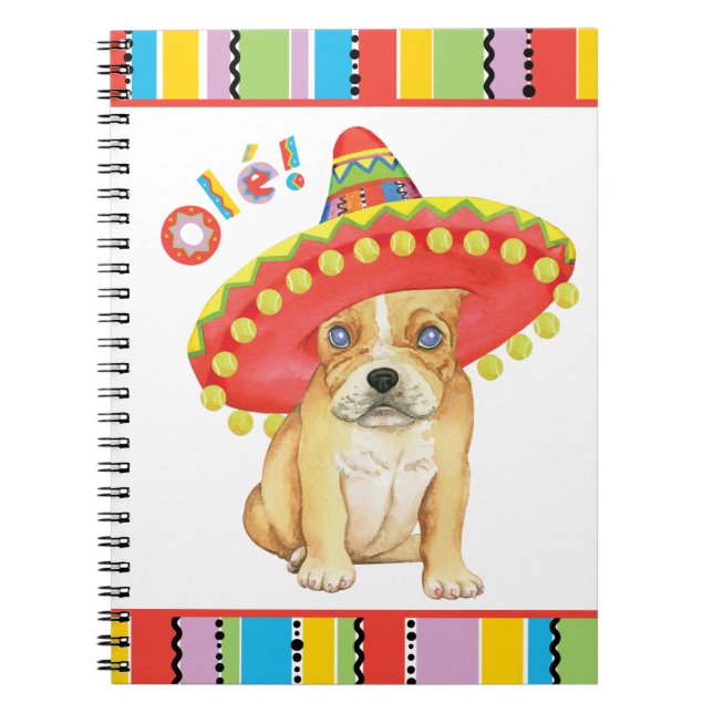 Cuaderno Fiesta Frenchie (Frente)