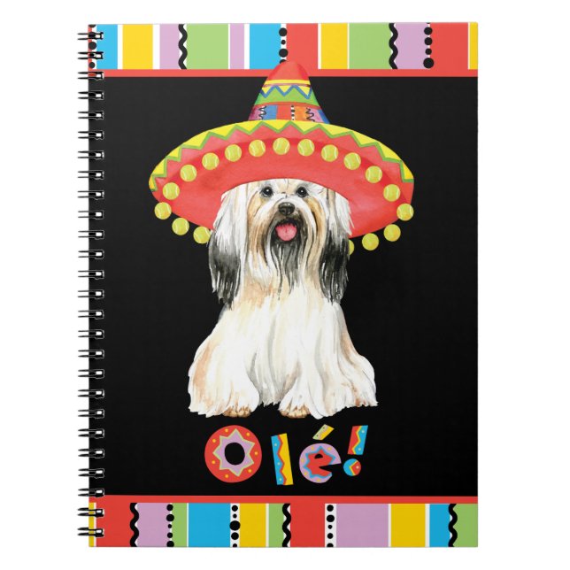 Cuaderno Fiesta Lhasa Apso (Frente)