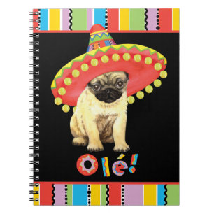 Cuaderno Fiesta Pug