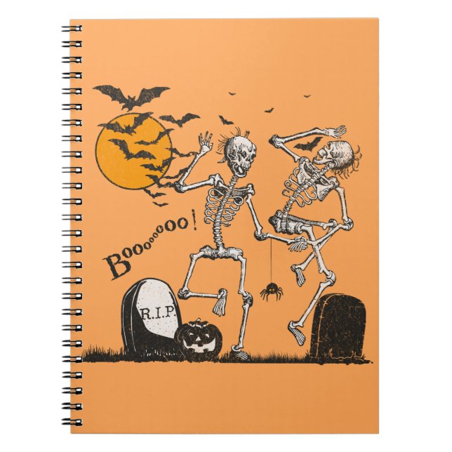 Cuaderno Fiesta Skeleton Halloween (Frente)