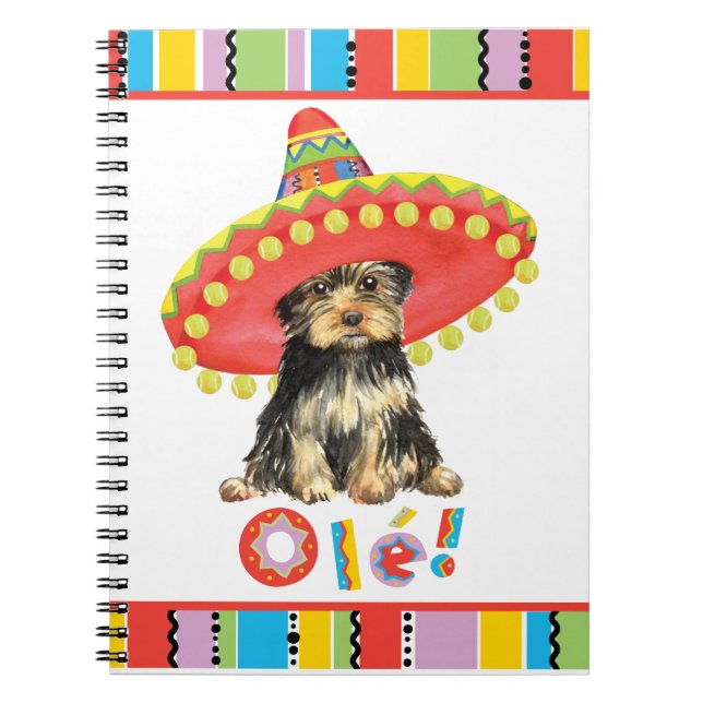 Cuaderno Fiesta Yorkie (Frente)