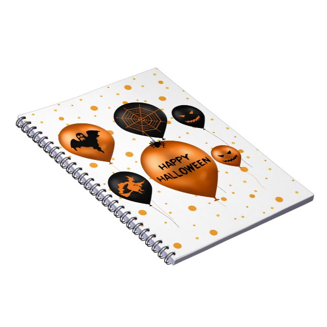 Cuaderno Fiestas de Halloween felices (Lado Derecho)