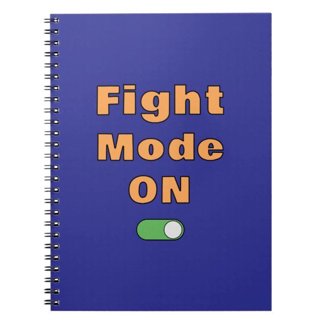 Cuaderno Fight Mode On (Frente)