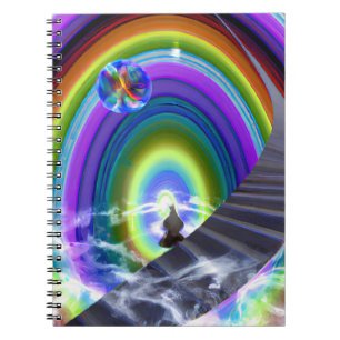 Cuaderno Figura de misterio en el Stargate interdimensional