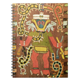 Cuaderno Figura mitológica bordada, Paracas Necropoli