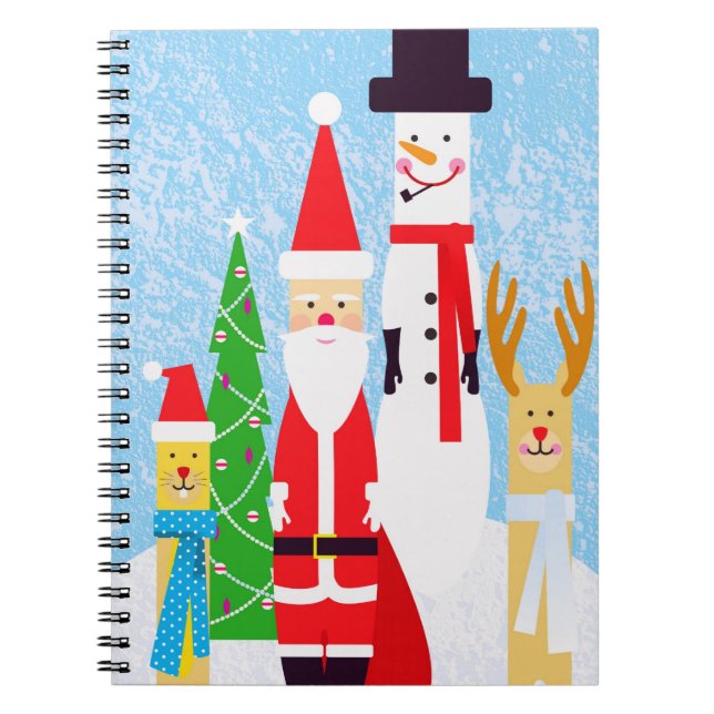 Cuaderno Figuras del navidad (Frente)