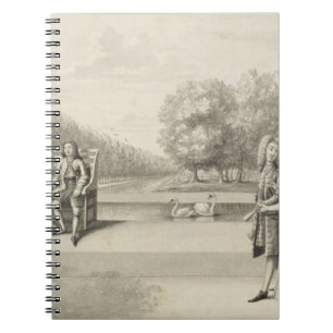 Cuaderno Figuras en el banco del agua larga, Hampton Cou