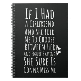 Cuaderno Figure Skating Ornaments Gifts For Him Skater Boys