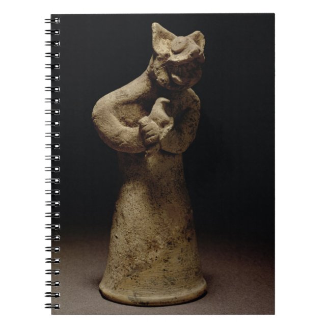 Cuaderno Figurilla de un demonio León-Dirigido, (Frente)