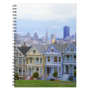 Cuaderno Fila de casas victorianas