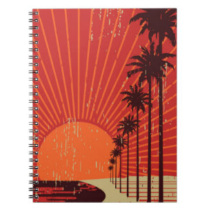 Cuaderno Fila de la palmera