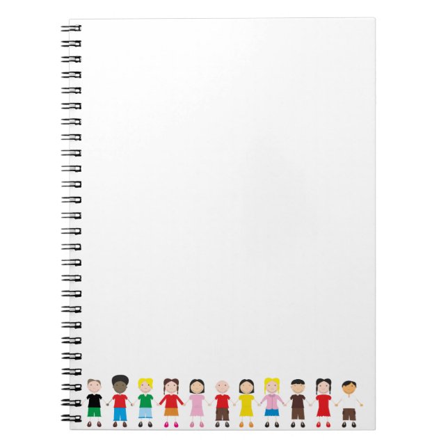 Cuaderno Fila de niños (Frente)
