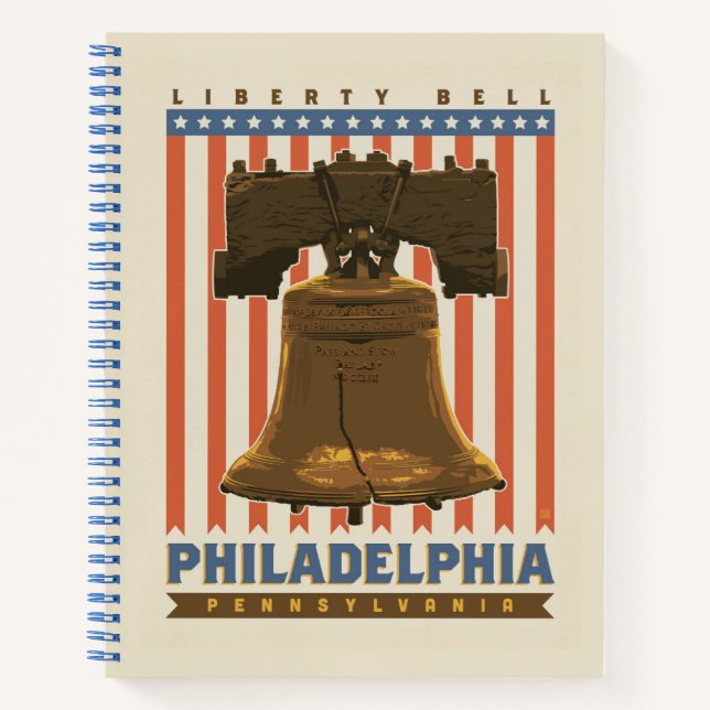 Cuaderno Filadelfia | Liberty Bell (Anverso)