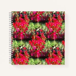 Cuaderno Filas de Carnations....