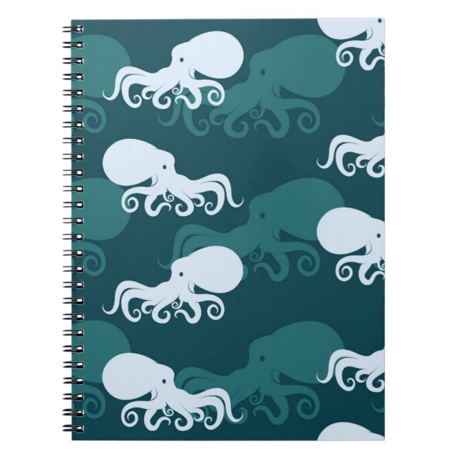 Cuaderno Filas del modelo del pulpo (Frente)
