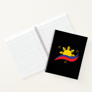 Cuaderno Filipinas Filipino Pinoy Bandera