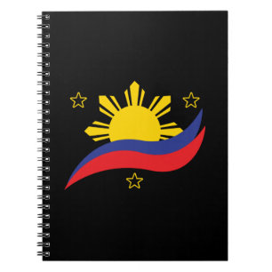 Cuaderno Filipinas Filipino Pinoy Bandera