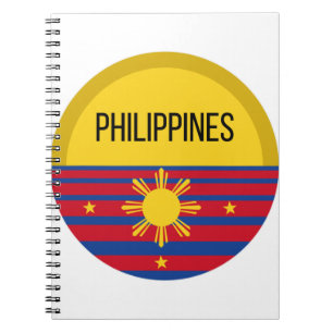 Cuaderno Filipinas Ideas de diseño lindo Patrón de atardece