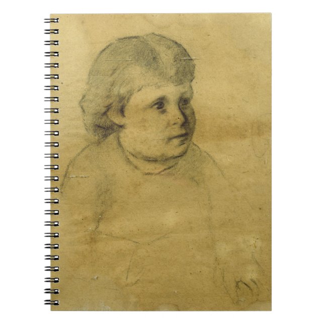 Cuaderno Fille menudo (carbón de leña) (Frente)