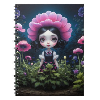 Cuaderno Fille mystérieuse inspiration Mark Ryden