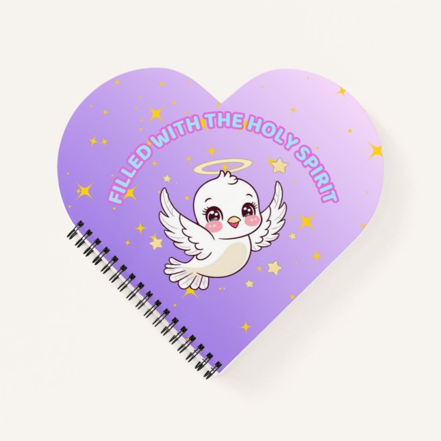 Cuaderno Filled with the holy spirit edition girls (Anverso)