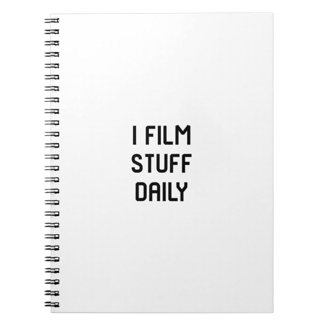 Cuaderno Filmo a los directores de película diarios de la (Frente)