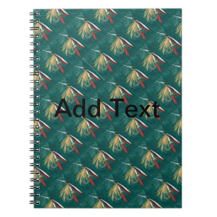 Cuaderno "Fin de trucha" Vuelo mojado de barro volando sobr