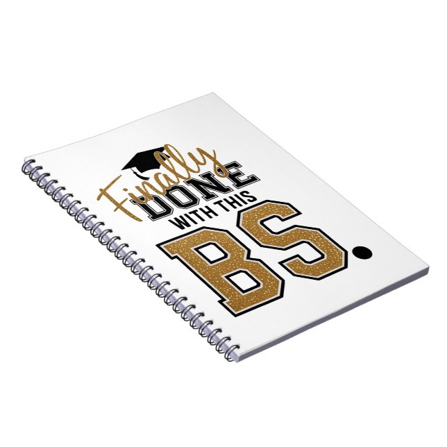 Cuaderno Finalmente Terminado Con Esta Tontería De Graduaci (Lado Derecho)