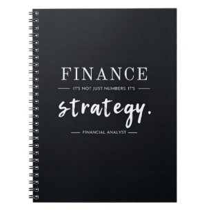 Cuaderno Finanzas – No son solo números. Es estrategia.