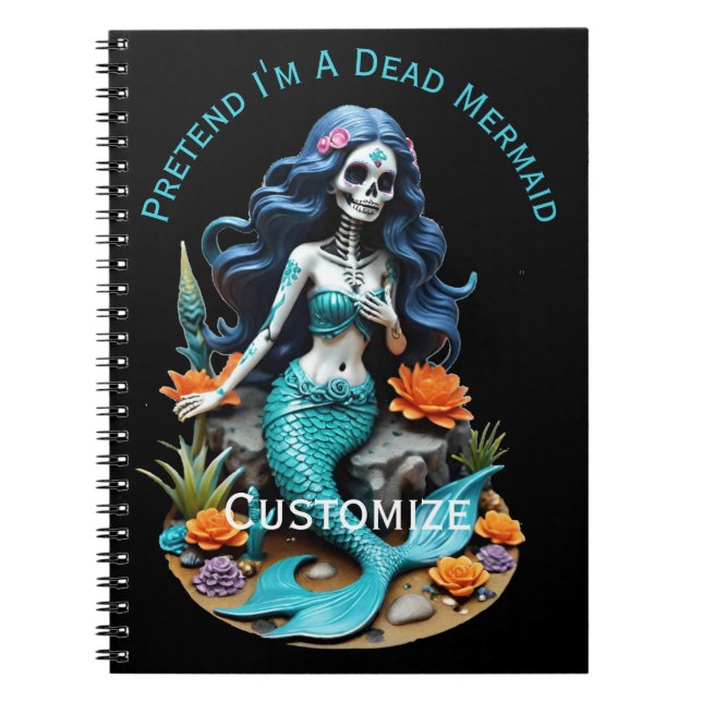 Cuaderno Finge que soy una sirena muerta Thunder_Cove (Frente)