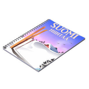 Cuaderno Finlandia Esquía (Finlandia para esquiar)