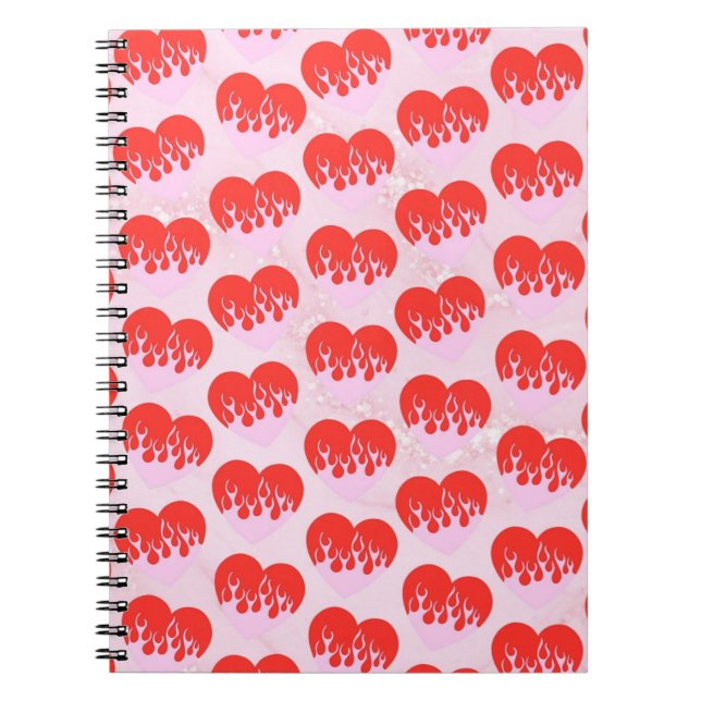 Cuaderno Fire Heart (Frente)