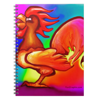 Cuaderno Fire Rooster