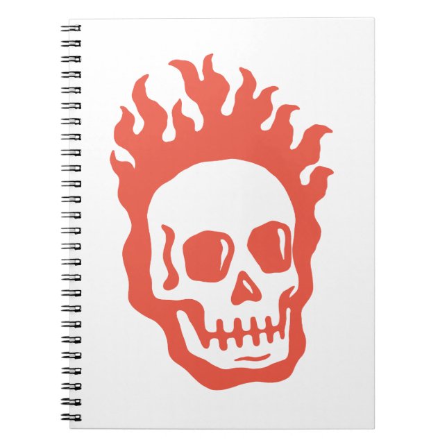 Cuaderno Fire Skull (Frente)