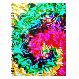 Cuaderno Firestorm Tie Dye, bloc de notas