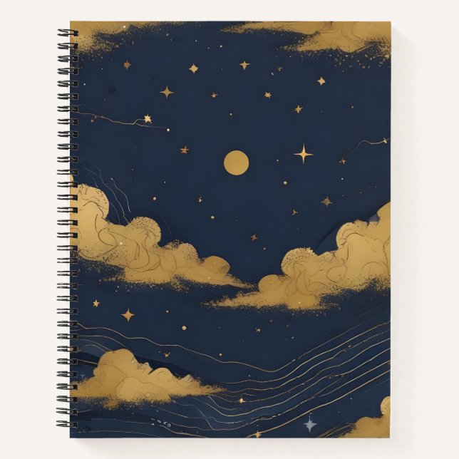 Cuaderno Firmamento de Oro (Anverso)