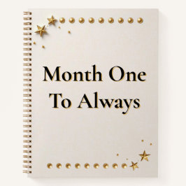 Cuaderno First-Year Memory Keeper | Newlywed Milestone Trac
