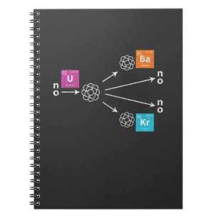 Cuaderno Física de la fisión nuclear Bario de uranio Kryp