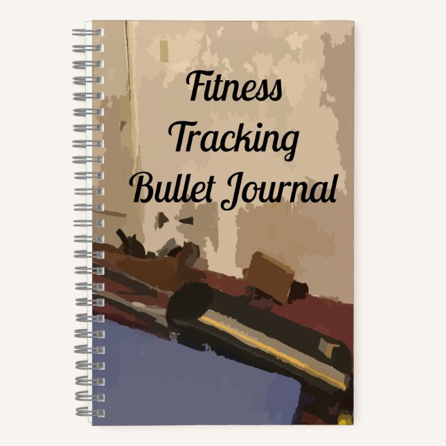 Cuaderno Fitness Tracking Bullet Journal (Anverso)