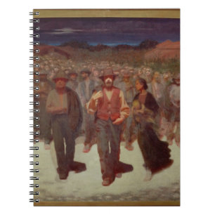 Cuaderno Fiumana (la marea humana) 1895-96 (aceite en lona)