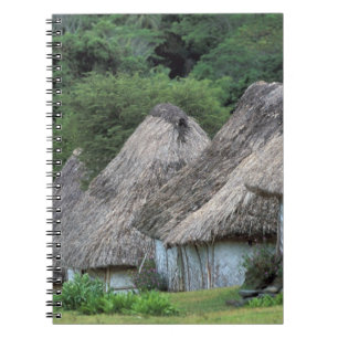 Cuaderno Fiyi, Viti, Casas de chozas tradicionales.