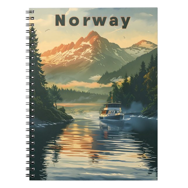 Cuaderno Fjord de Noruega (Frente)