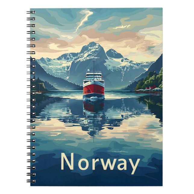 Cuaderno Fjord de Noruega (Frente)