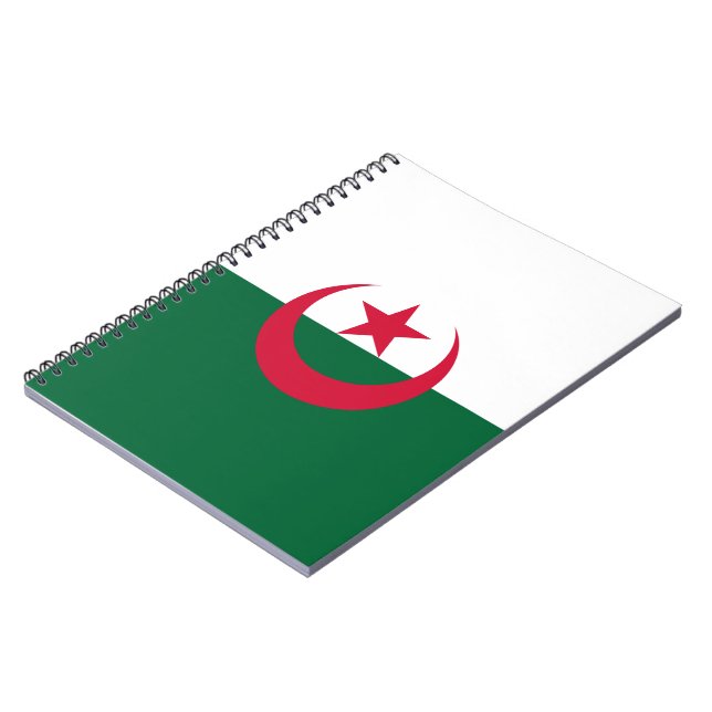 Cuaderno Flag of Algeria (Lado Izquierdo)