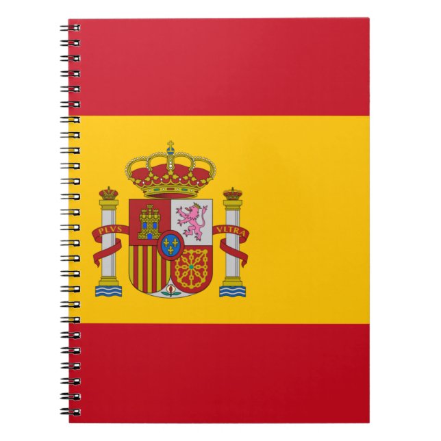 Cuaderno Flag of Spain (Frente)