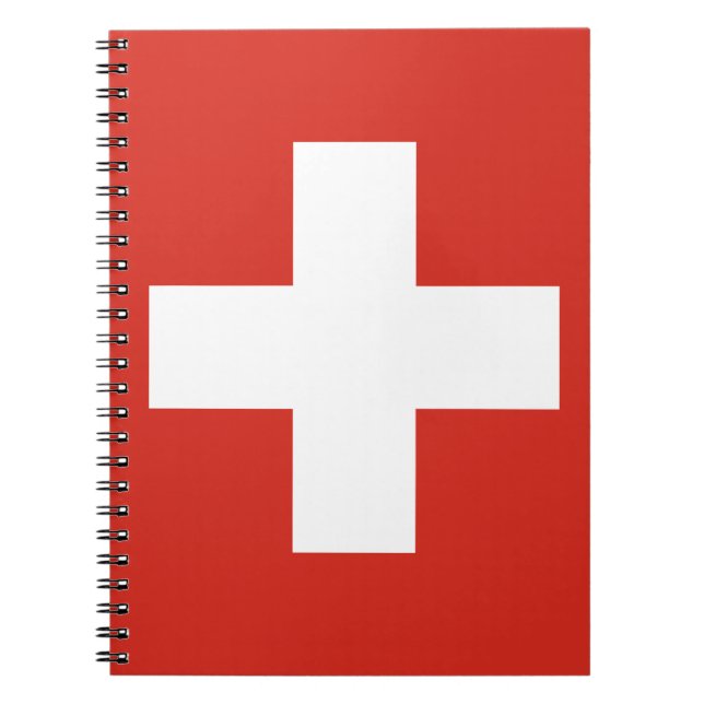 Cuaderno Flag of Switzerland (Frente)